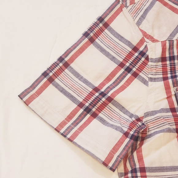 Plaid Santa Fe Western Shirt - Picture 7 of 8